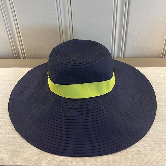 Lauren by Ralph Lauren Women’s Floppy Blue Sunhat - Picture 3 of 7